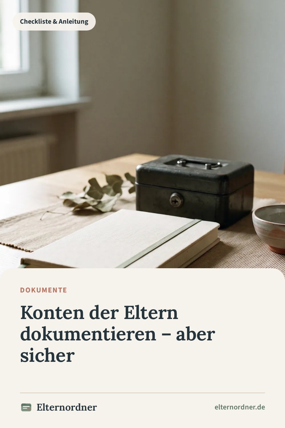 Pinterest-Grafik: Konten der Eltern dokumentieren – aber sicher